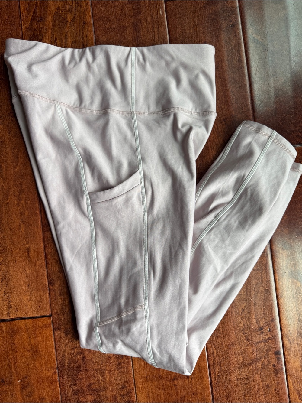 Fabletics Light pink Leggings M with 3 pockets